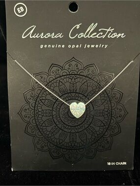 Earthbound Trading Co Genuine Opal Necklace